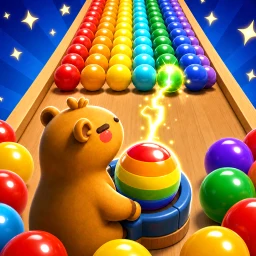 Ikon 3D Bubble: Capybara Shoot